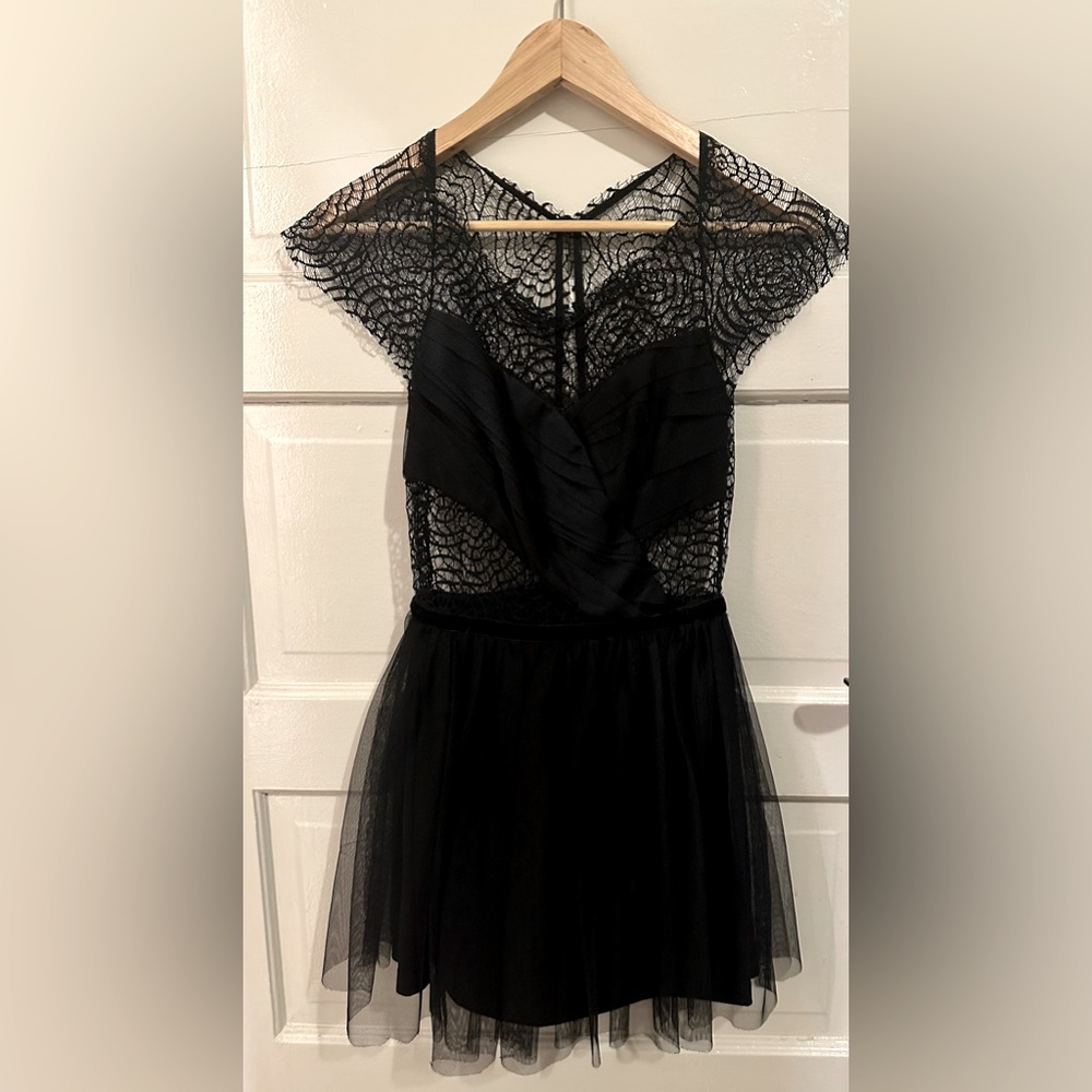 ASOS Black lace dress